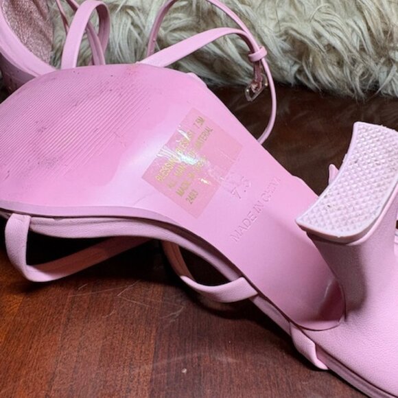 Steve Madden Pink Women's Blessing Heeled Sandal, Size 7.5 - Picture 3 of 3